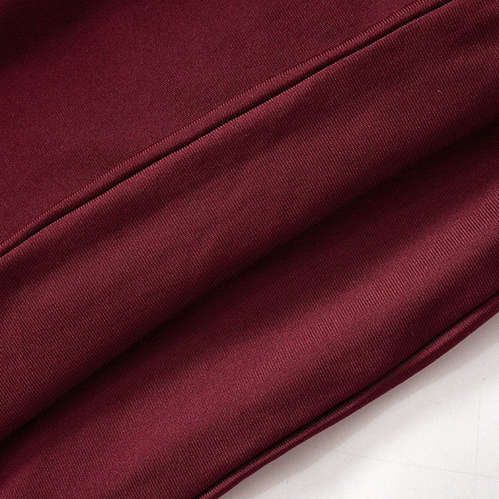 Pleated off-shoulder mini dress - Shayla