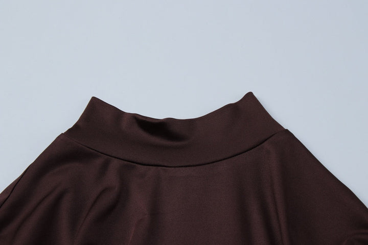 Maxi dress with pleated design - Nahora