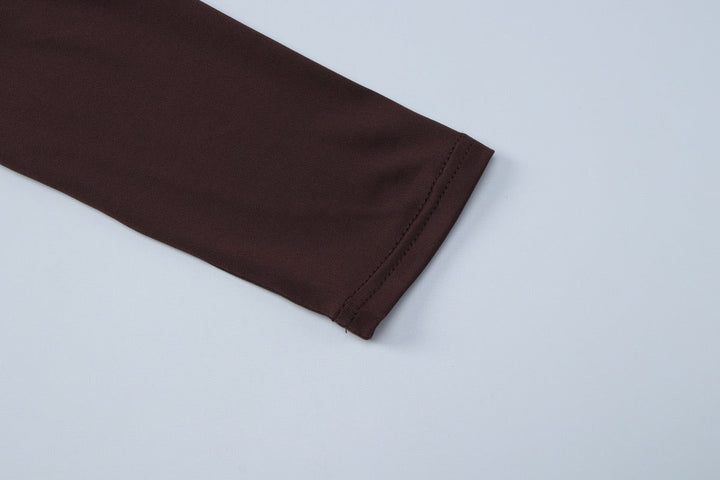 Maxi dress with pleated design - Nahora