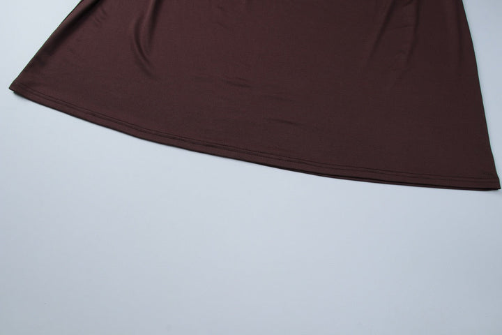 Maxi dress with pleated design - Nahora