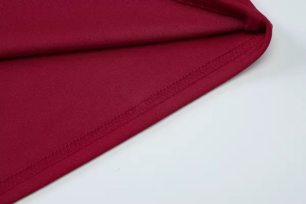 שמלת מידי צמודה בד מחטב גב פתוח - Paislee