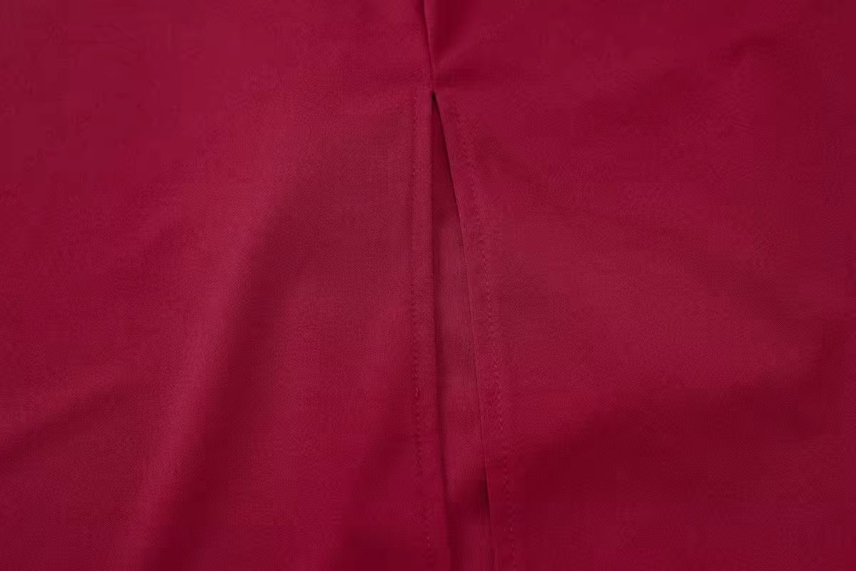 שמלת מידי צמודה בד מחטב גב פתוח - Paislee