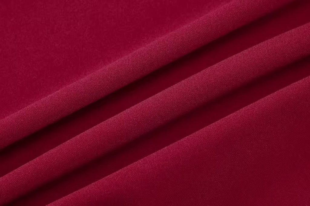 שמלת מידי צמודה בד מחטב גב פתוח - Paislee