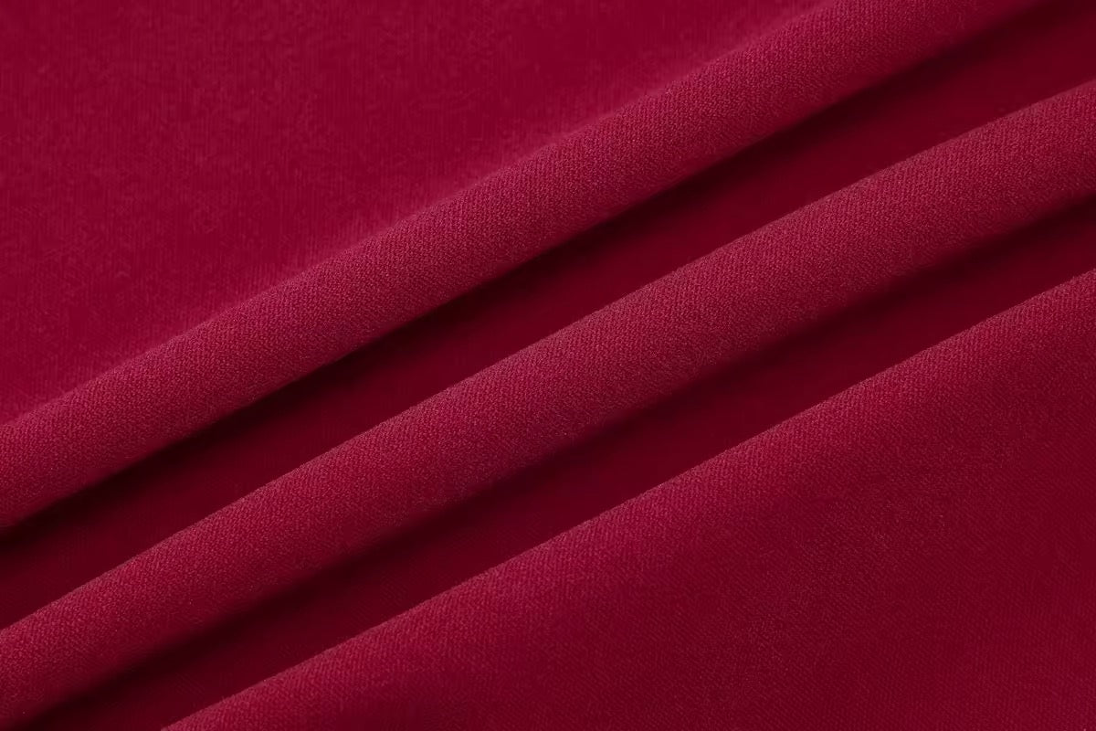 שמלת מידי צמודה בד מחטב גב פתוח - Paislee