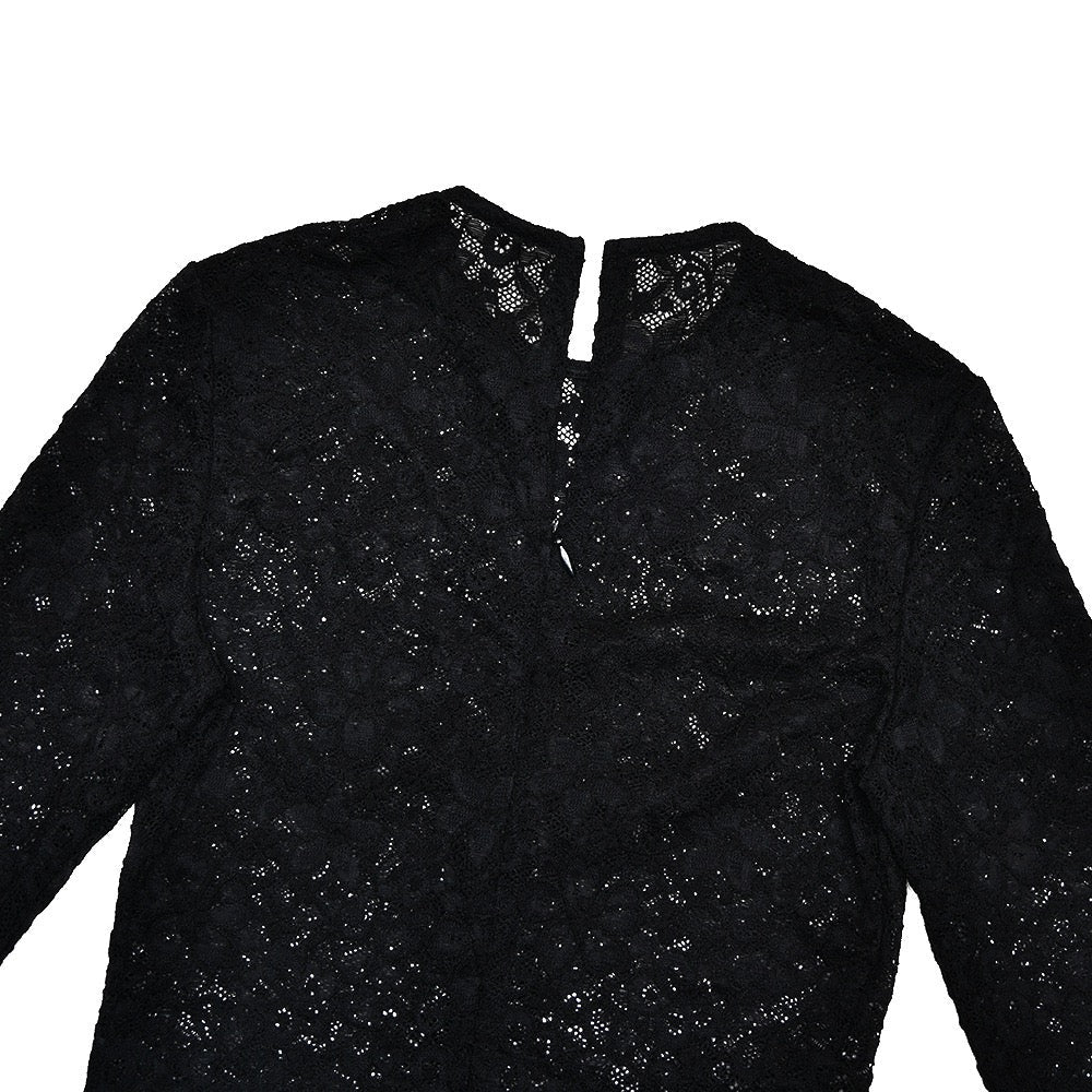 Lace-trimmed mini dress - Jasella