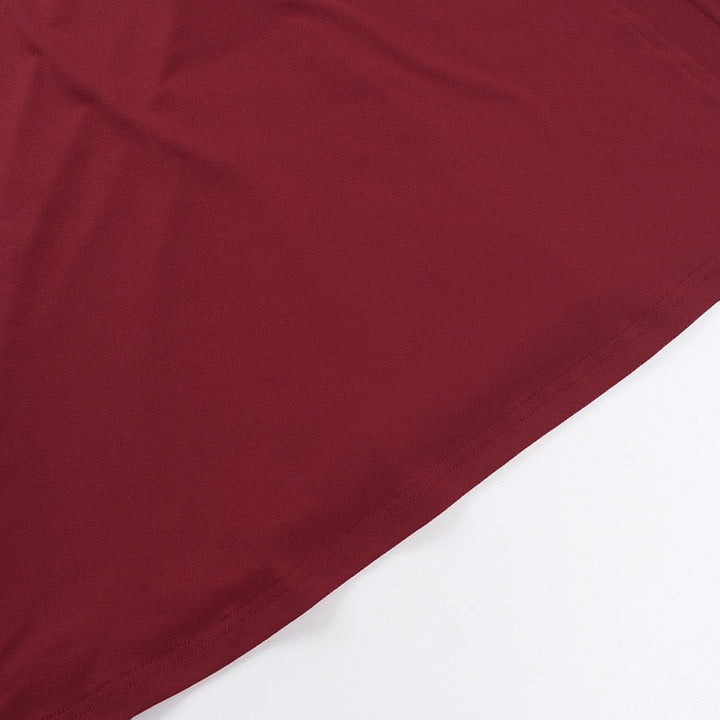 Maxi dress with slit decoration, tie at the back to narrow the waist - Marceline