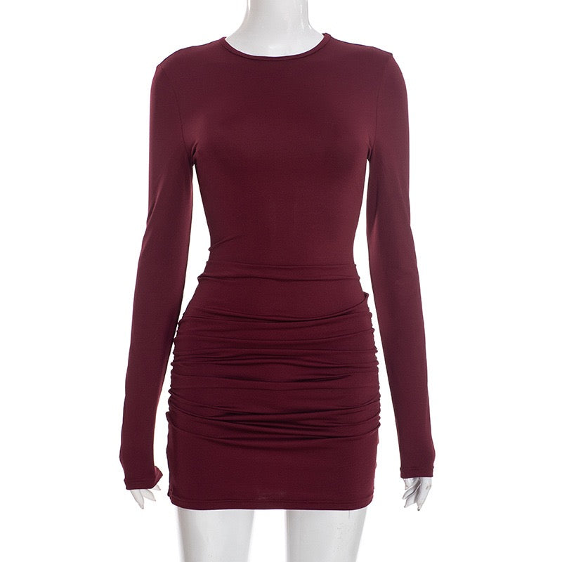 Pleated mini dress - Daria
