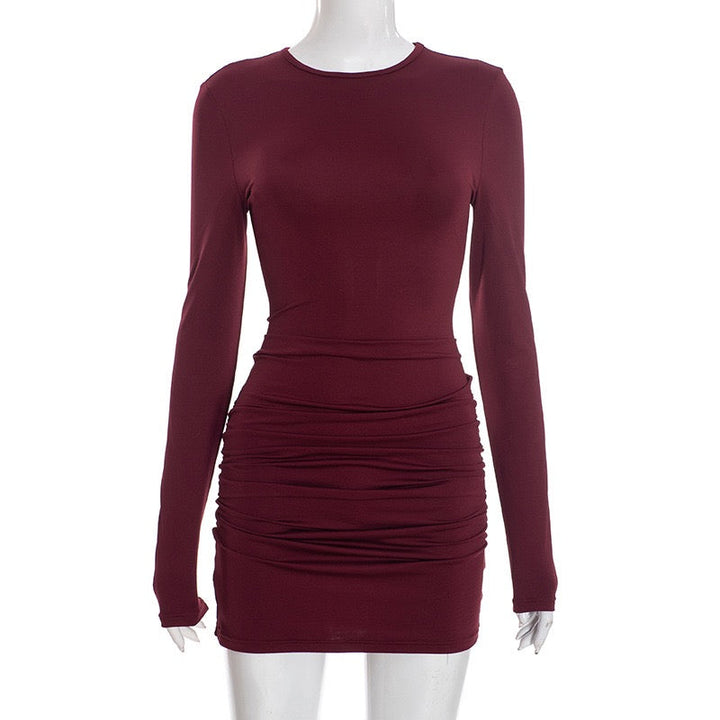 Pleated mini dress - Daria