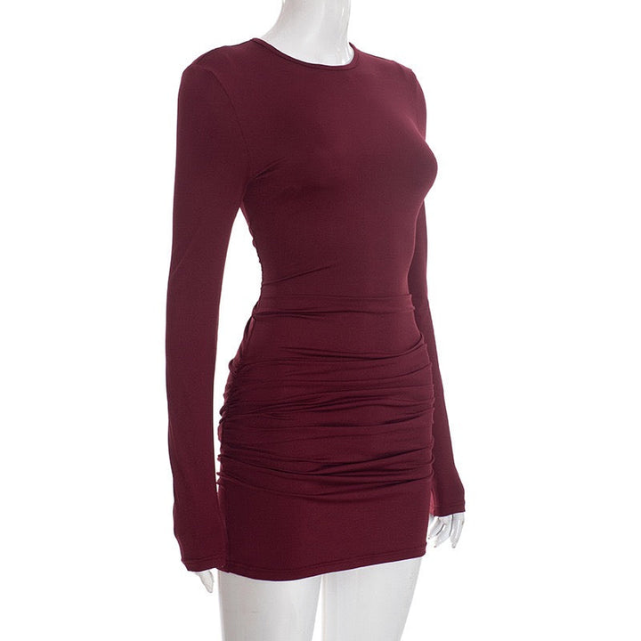 Pleated mini dress - Daria