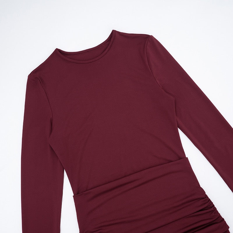 Pleated mini dress - Daria