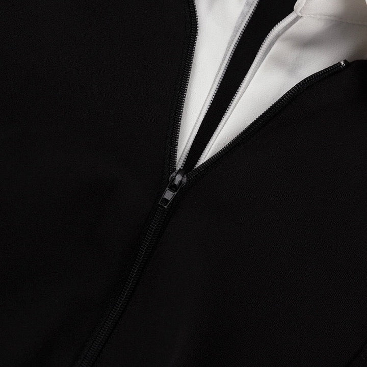 Tailored A-line midi dress - Hallie