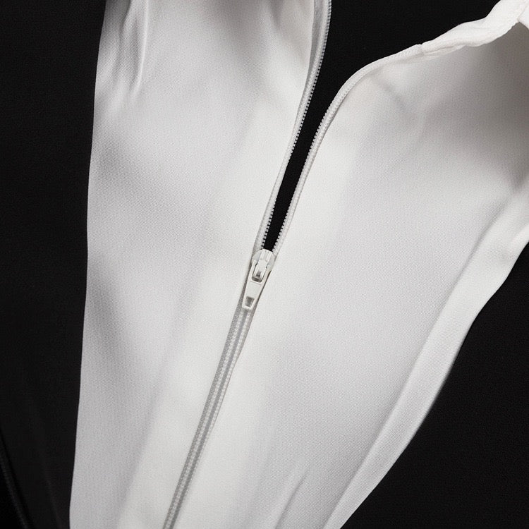 Tailored A-line midi dress - Hallie