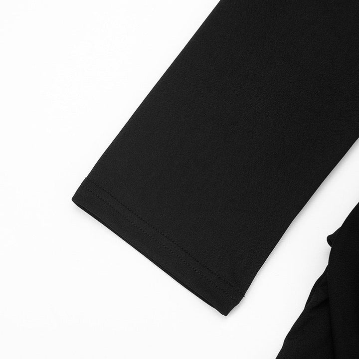 Tailored mini dress with pleats - DIN