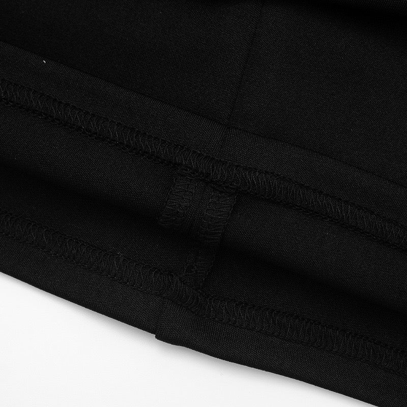 Tailored mini dress with pleats - DIN