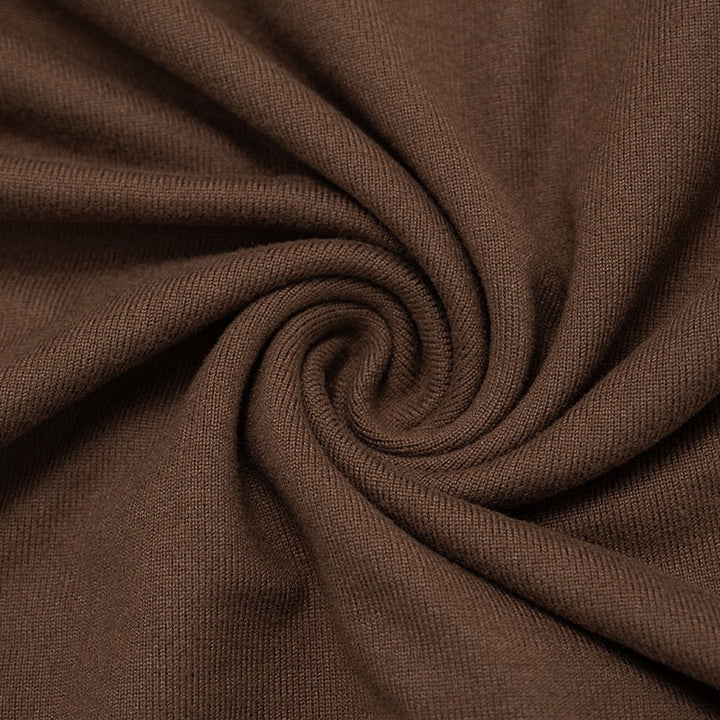 Mini dress with cross pleats - Velvet