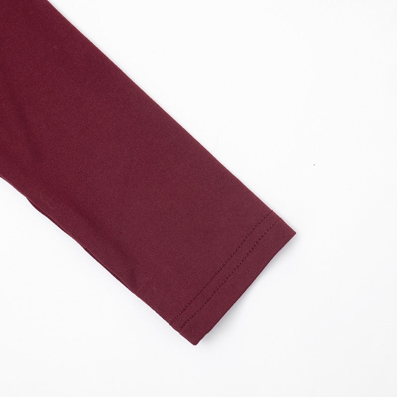 Maxi dress in satin design with turtleneck - Shiraz