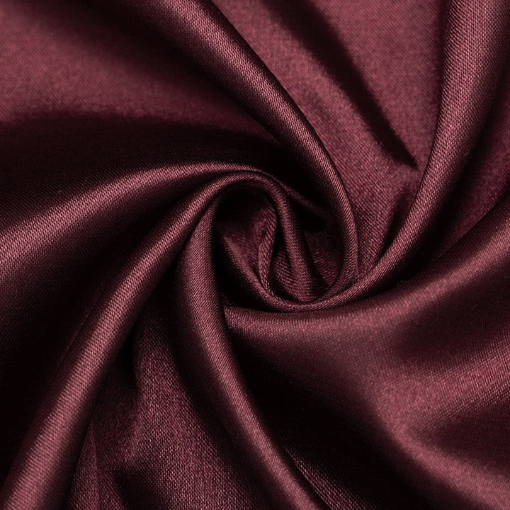 Maxi dress in satin design with turtleneck - Shiraz