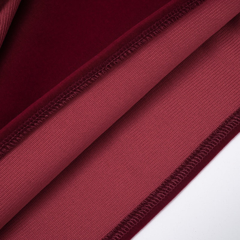 Elegant velvet strapless mini dress - Reiji