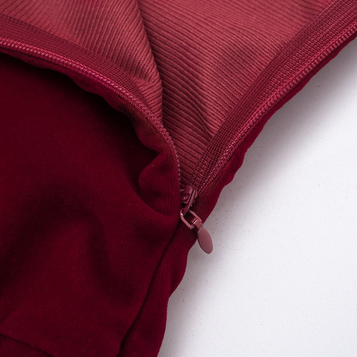 Elegant velvet strapless mini dress - Reiji