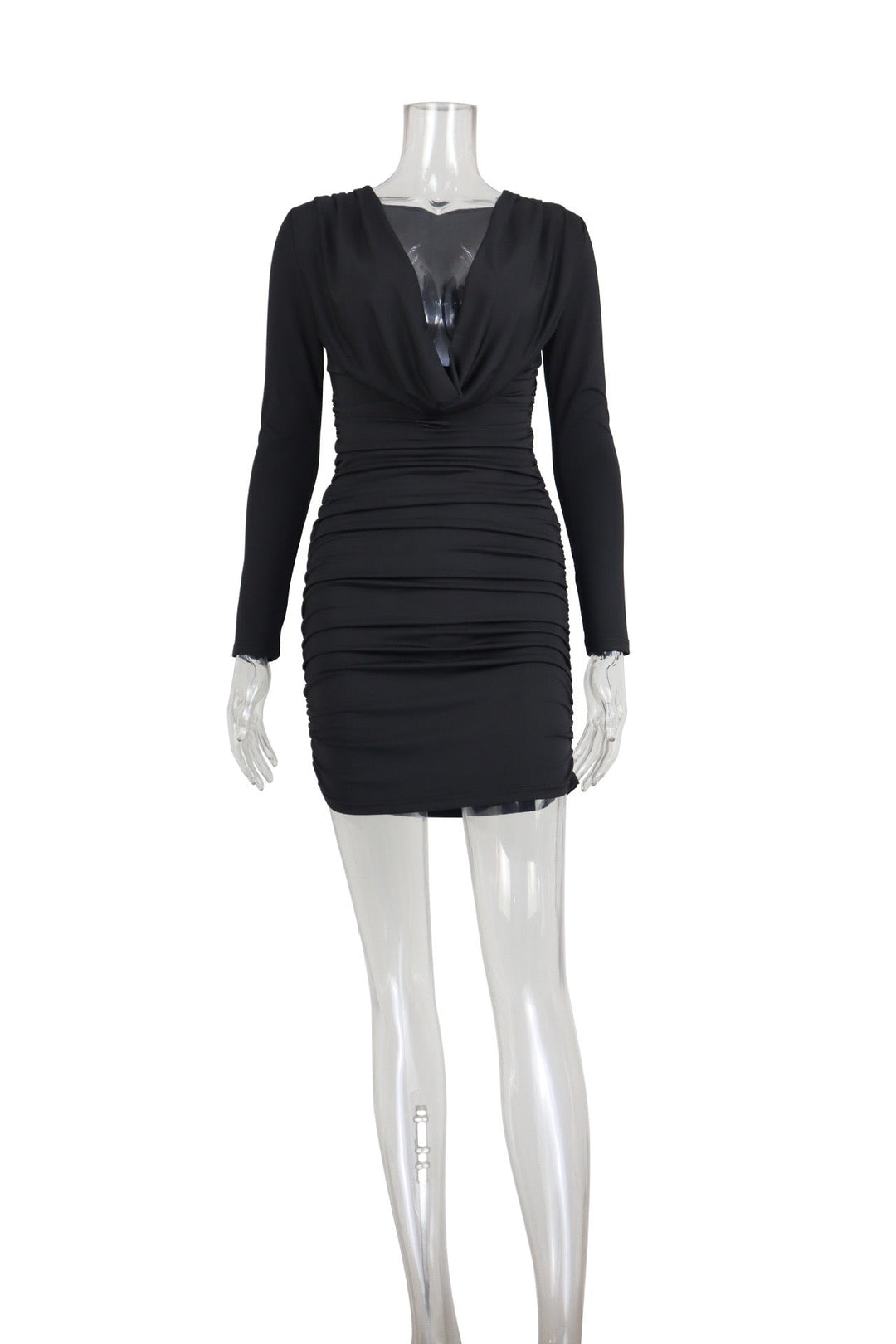 Pleated mini dress - Karin