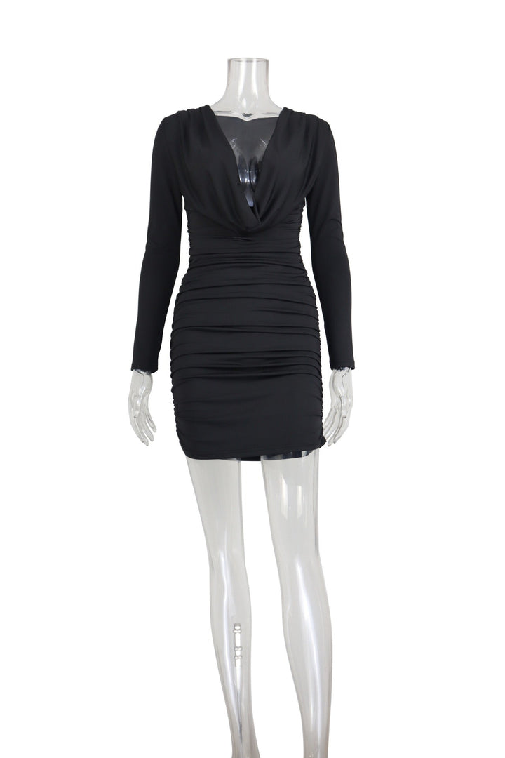 Pleated mini dress - Karin