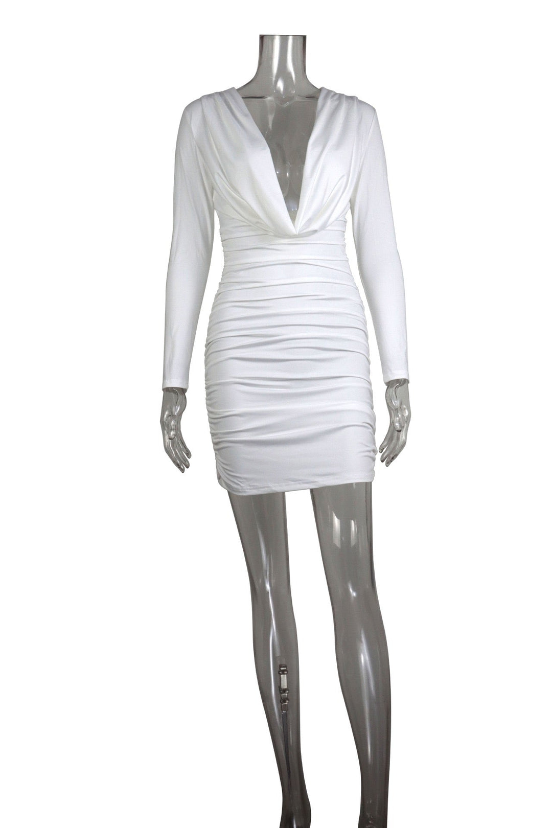 Pleated mini dress - Karin