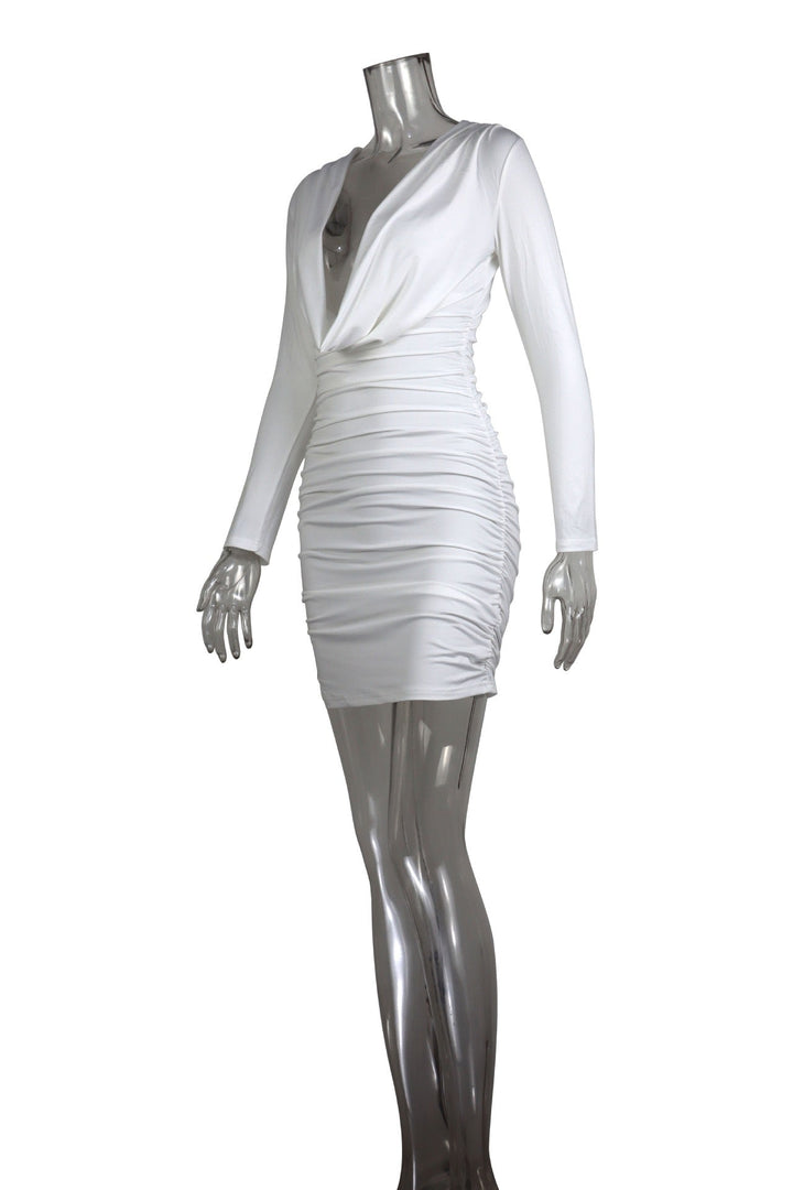 Pleated mini dress - Karin