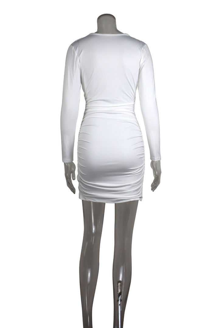 Pleated mini dress - Karin