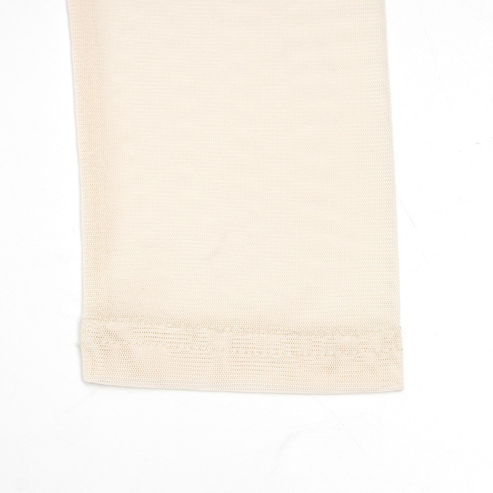 Maxi dress in shiny fabric with pleats and mesh design - Liyana