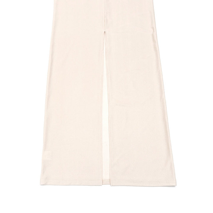 Maxi dress in shiny fabric with pleats and mesh design - Liyana