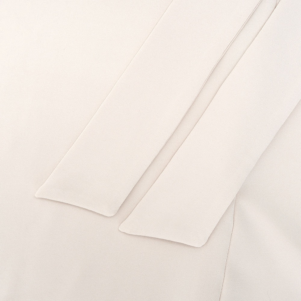 Maxi dress with open back and tie design - Galit