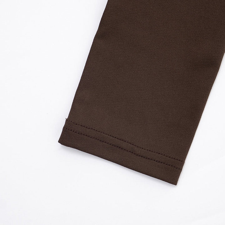 Maxi turtleneck dress with gathered design - Dalit