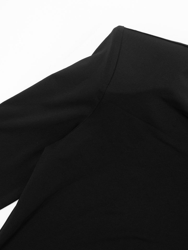 Cross Pleated Mini Dress - Jay Lin