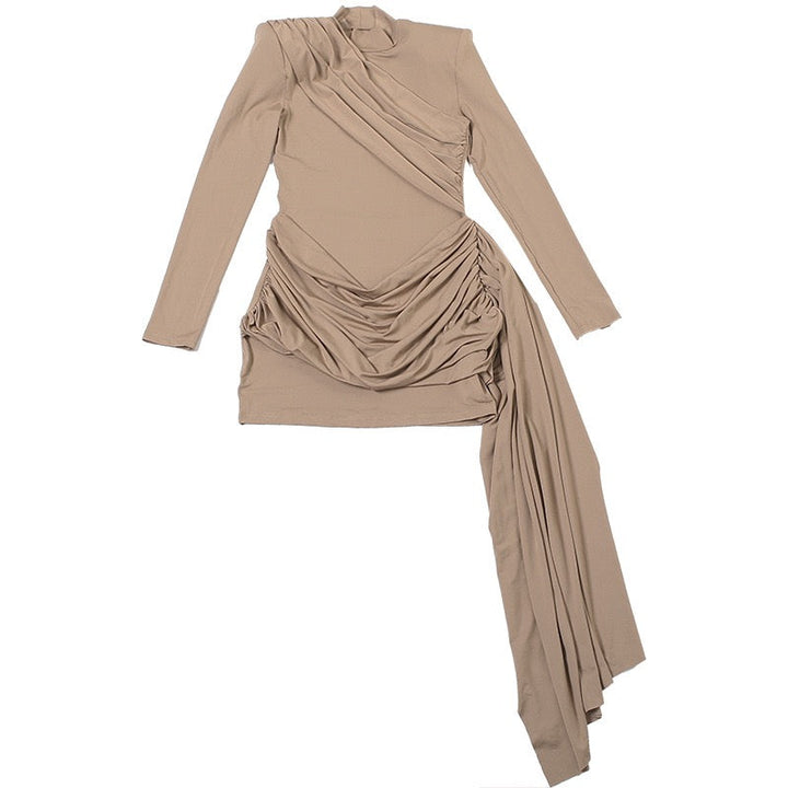 Mini dress with pleats - Valen