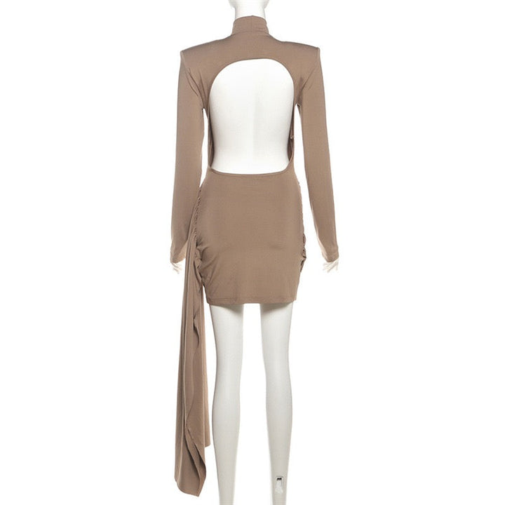 Mini dress with pleats - Valen