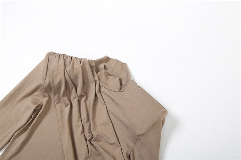 Mini dress with pleats - Valen