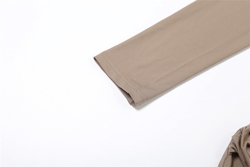 Mini dress with pleats - Valen