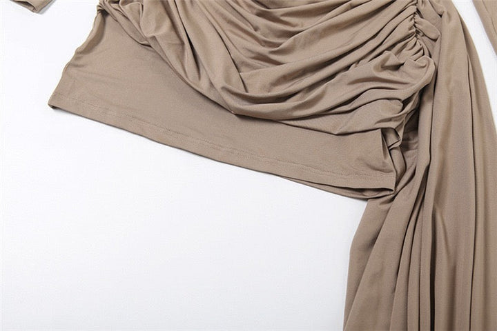 Mini dress with pleats - Valen