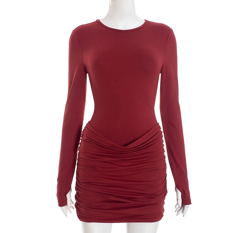 Pleated mini dress - Tehilla