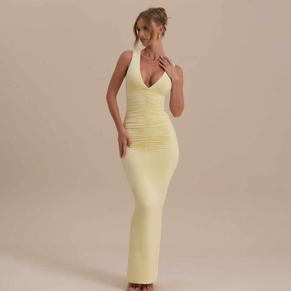 Ruched maxi dress – Nelly
