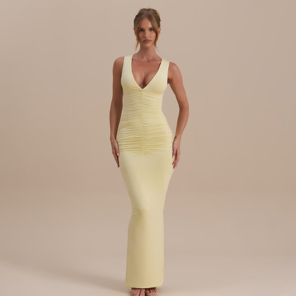 Ruched maxi dress – Nelly