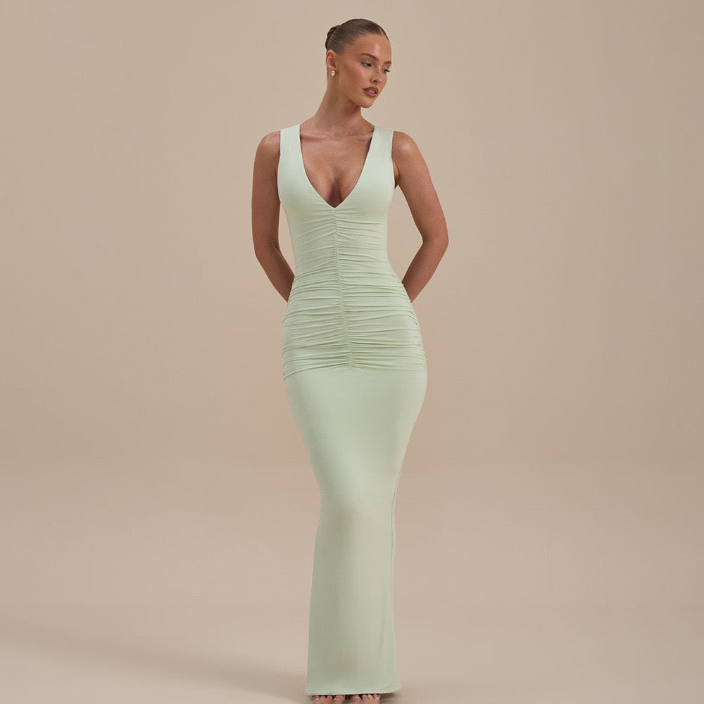 Ruched maxi dress – Nelly