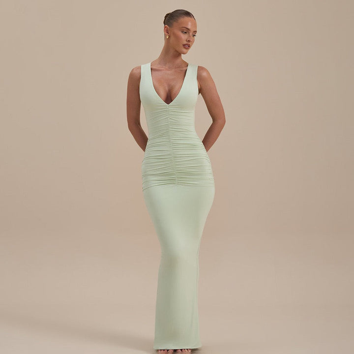 Ruched maxi dress – Nelly