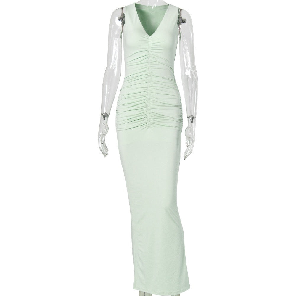 Ruched maxi dress – Nelly