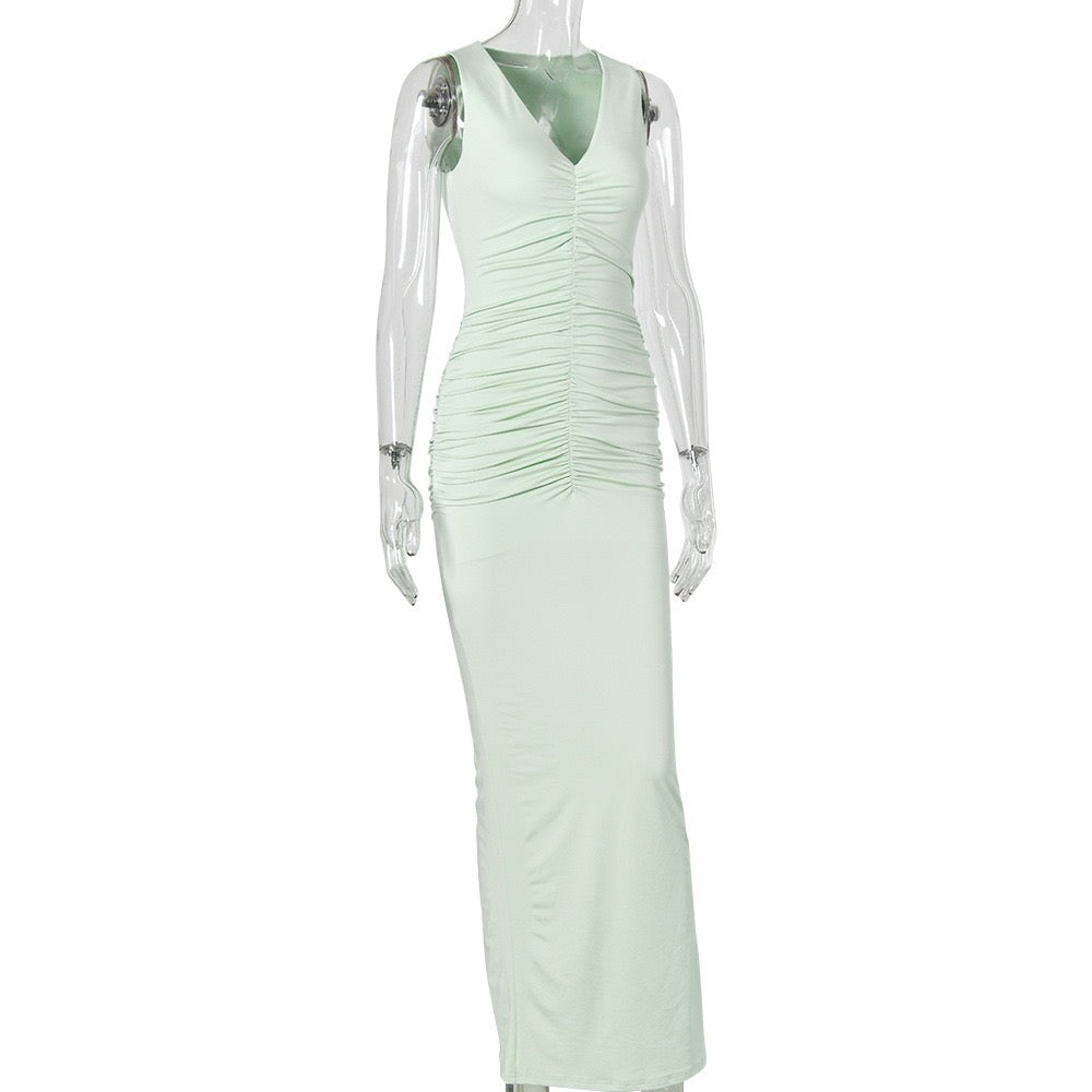 Ruched maxi dress – Nelly