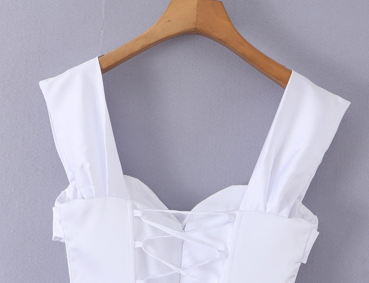 Gane - Off-the-shoulder balloon mini dress
