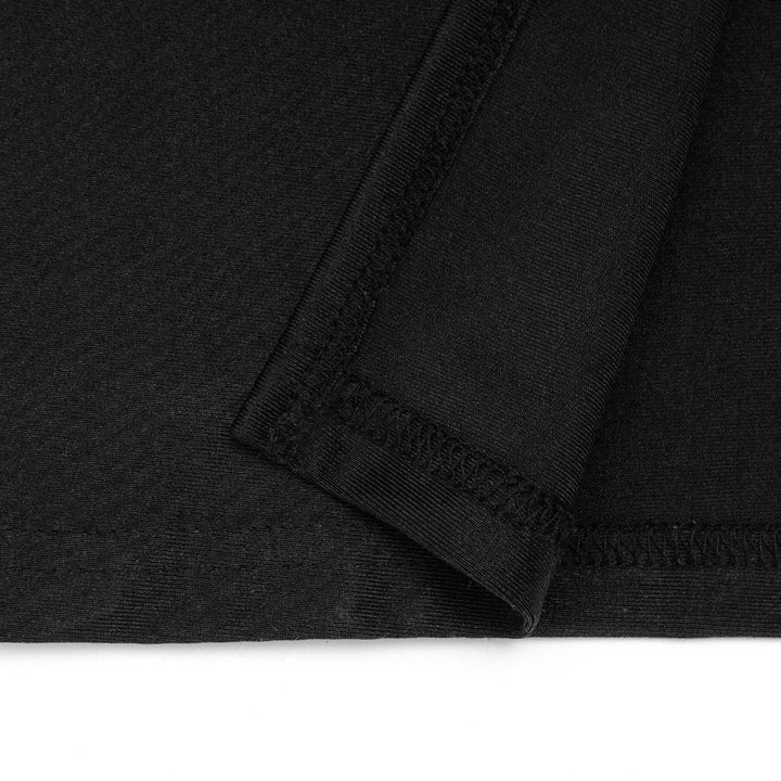 Maxi dress, shiny fabric, slit design, V-neckline - DASH