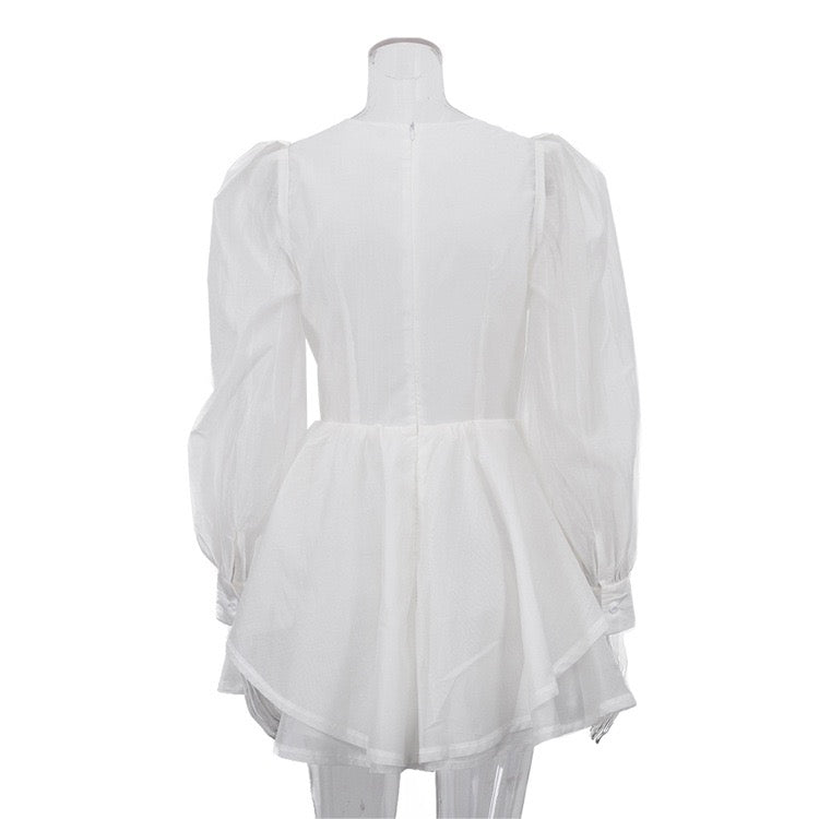 MILI - A-line chiffon mini dress