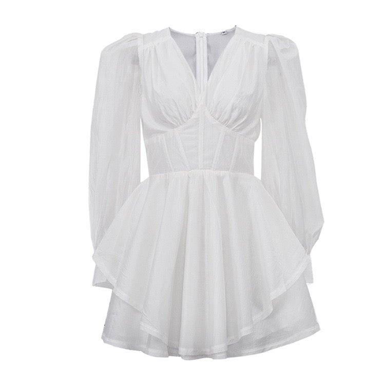 MILI - A-line chiffon mini dress