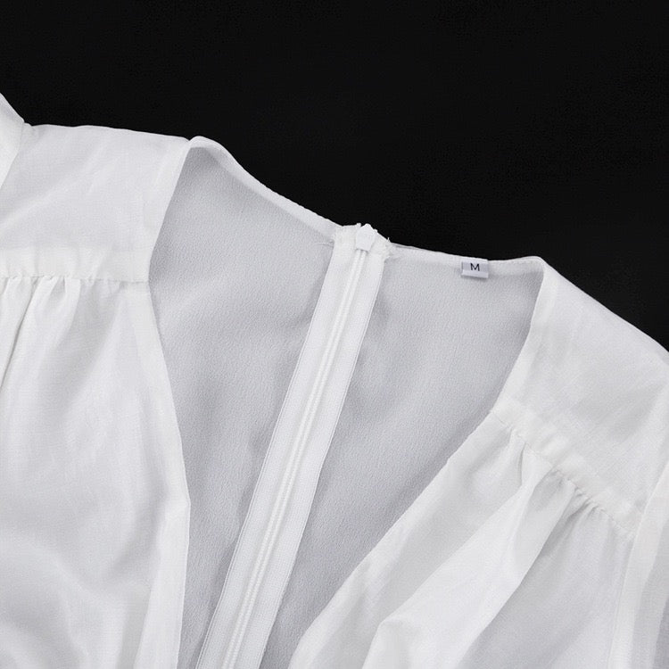 MILI - A-line chiffon mini dress